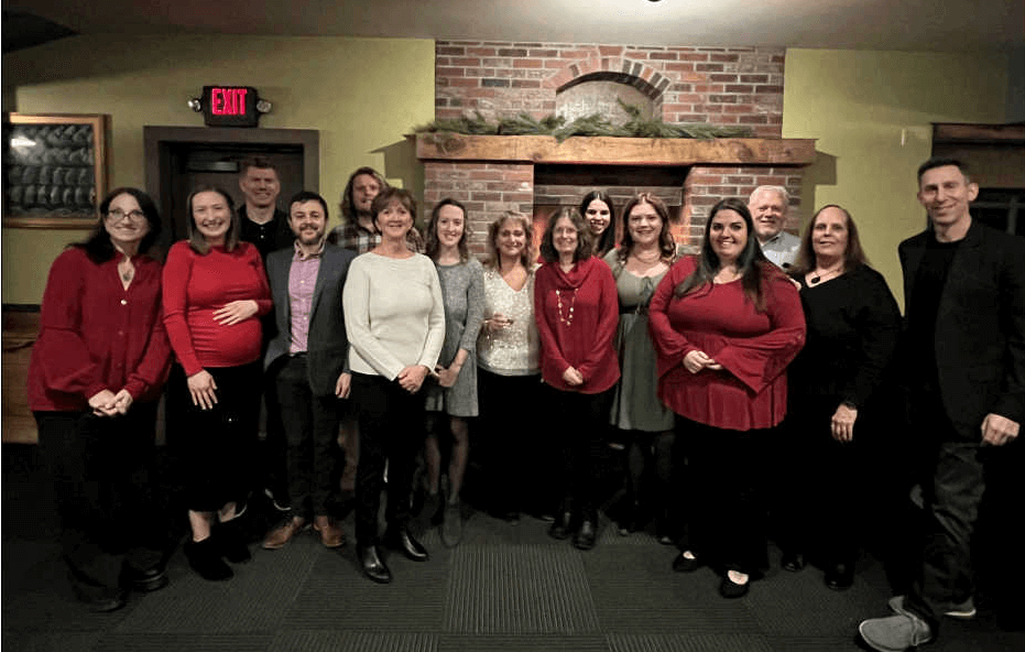 Vermont Team Kicks Off the Holiday Season with Festive Cheer