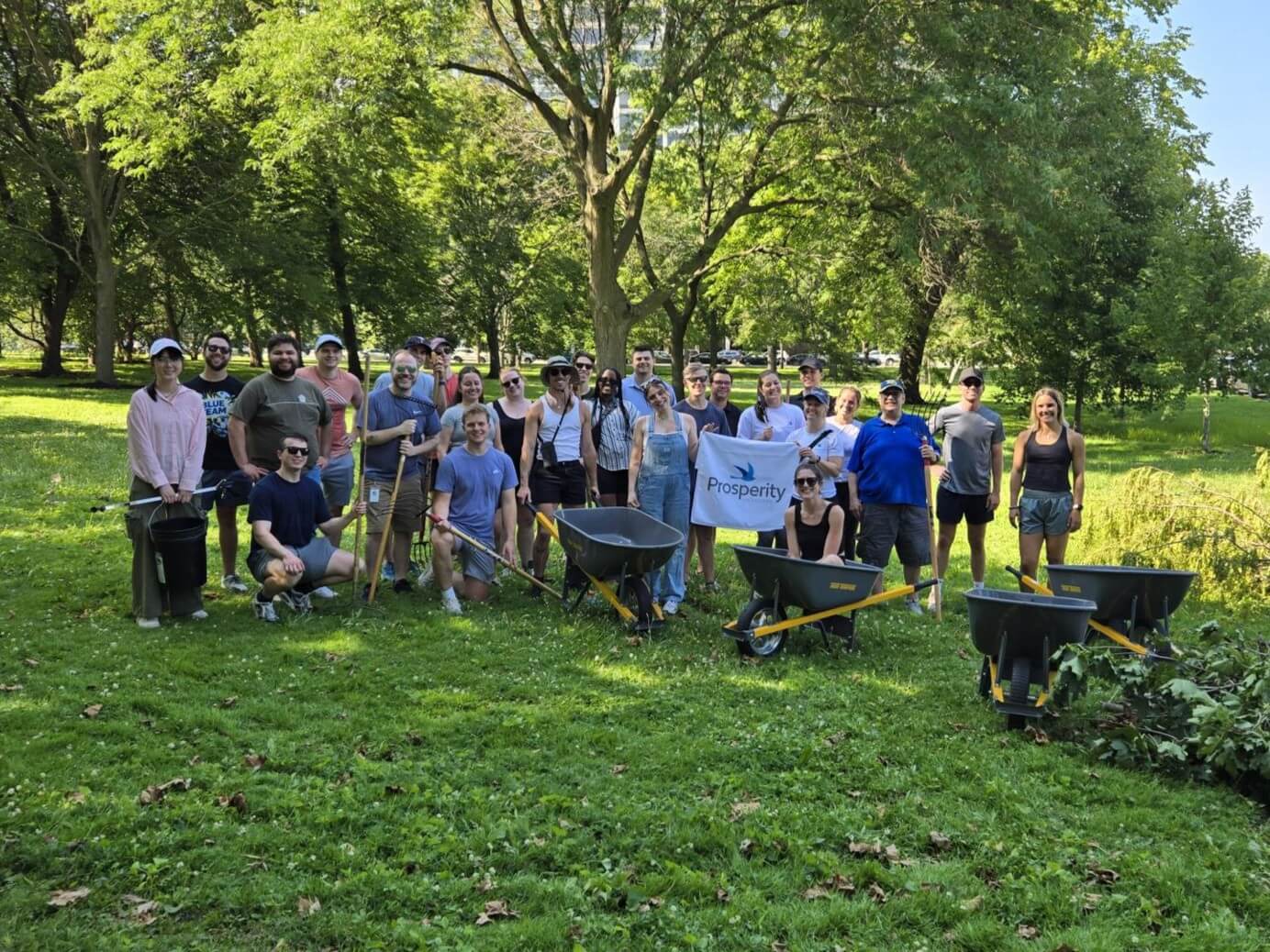 Chicago Team Gives Back During July Day of Service